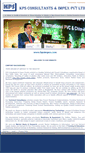 Mobile Screenshot of kpsimpex.com